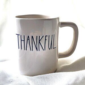 Rae Dunn Artisan Collection Thankful mug